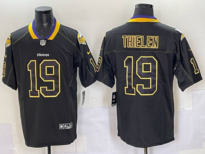 Men 2025 Minnesota Twins #19 Thielen black Nike Limited NFL Jersey style 033->minnesota twins->MLB Jersey